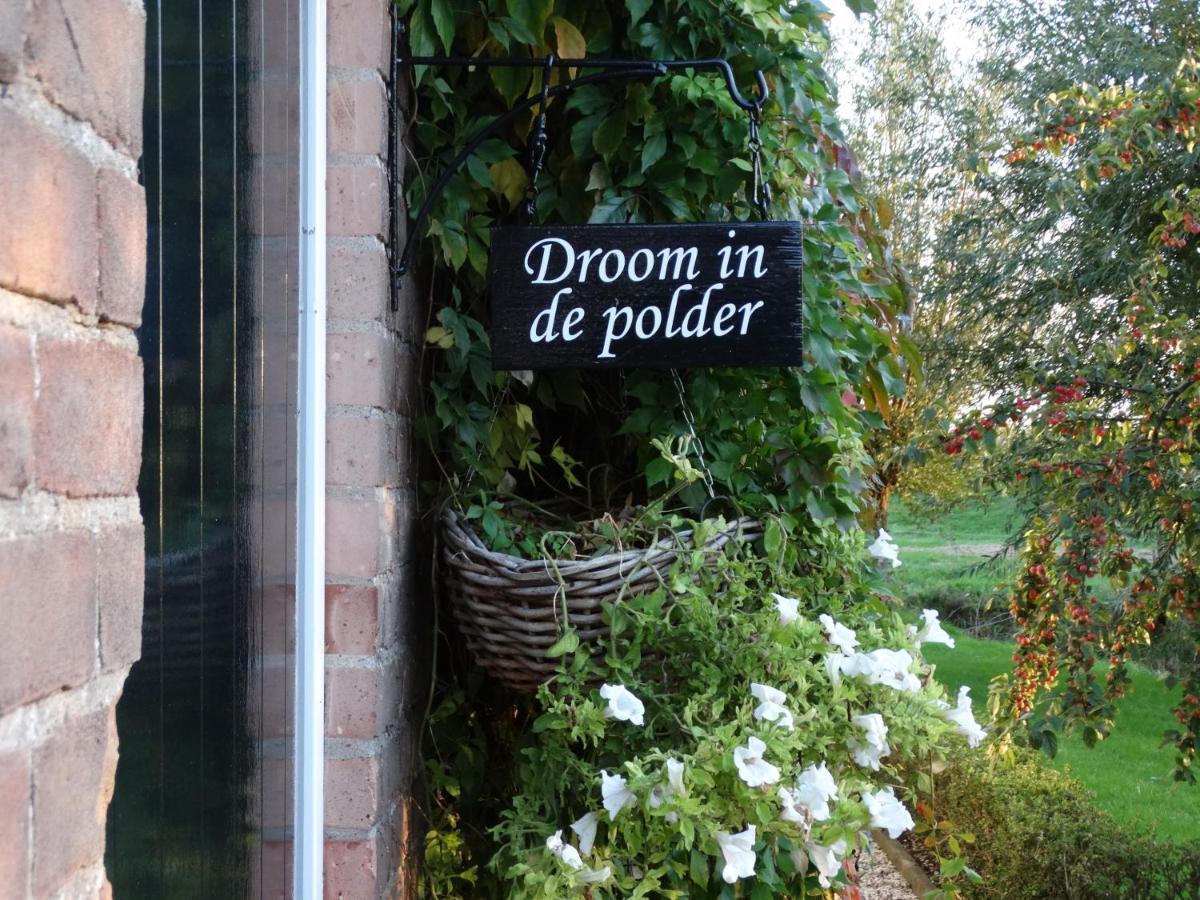 B & B 'Droom In De Polder De Suite Met Prive Sauna Arnemuiden Exterior photo