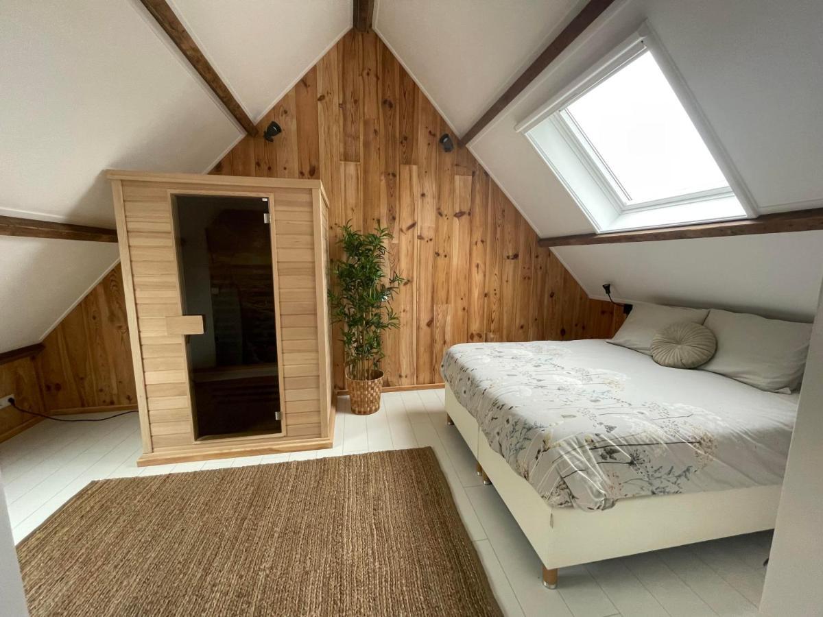 B & B 'Droom In De Polder De Suite Met Prive Sauna Arnemuiden Exterior photo